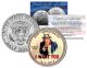 Uncle Sam " I Want You " - 200th Anniversary - JFK Kennedy Half Dollar US Colorized Coin