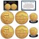 2026 P&D MINT 24K GOLD Plated USA 250 Jefferson Liberty Nickel 2-Coin Set BU America 250