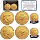 2026 P&D MINT 24K GOLD Plated USA 250 Emerging Liberty Dime 2-Coin Set BU America 250
