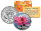 WATER LILY FLOWER JFK Kennedy Half Dollar U.S. Colorized Coin