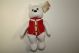 POPE JOHN PAUL II CANONIZATION Plush White Bear & Colorized NY Quarter U.S. Coin