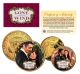 GONE WITH THE WIND Georgia Quarter & JFK Half Dollar US 2-Coin Set 24K Gold Plated - Officially Licensed