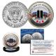 WORLD TRADE CENTER - We'll Always Remember, We'll Never Forget 9/11 JFK Kennedy Half Dollar U.S. Coin WTC