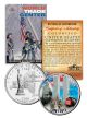 WORLD TRADE CENTER - 11th Anniversary - NEVER FORGET 9/11 NY State Quarter US Coin WTC