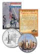 WORLD TRADE CENTER - 8th Anniversary - NEVER FORGET 9/11 NY State Quarter US Coin WTC