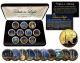WORLD TRADE CENTER 9/11 - Tribute in Light - 10th Anniversary - New York Quarters 10-Coin Set 24K Gold Plated