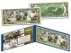 WORLD WAR II - B-17 FLYING FORTRESS - Colorized $2 Bill U.S. Legal Tender - WWII Boeing Bomber