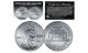 TRIBUTE 1943 World War II Steelie PENNY Coin Clad in Genuine Platinum  (Lot of 3)