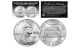 TRIBUTE 1943 World War II Steelie PENNY Coin Clad in Genuine .999 Fine Silver (Lot of 3) 