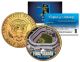 OLD YANKEE STADIUM 2008 JFK Kennedy Half Dollar Coin 24K Gold Plated HOUSE THAT RUTH BUILT