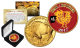 2017 Chinese New Year * YEAR OF THE ROOSTER * 24 Karat Gold Plated $50 American Gold Buffalo Indian Tribute Coin with DELUXE BOX