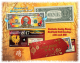 Lot of 25 - 2017 Chinese New Year - YEAR OF THE ROOSTER - Gold Hologram Legal Tender U.S. $1 BILL - $1 Lucky Money with Red Envelope