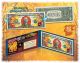 2016 Chinese New Year - YEAR OF THE MONKEY - Gold Hologram Legal Tender U.S. $1 BILL - $1 Lucky Money - With Blue Folio