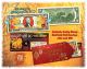 Lot of 25 - 2016 Chinese New Year - YEAR OF THE MONKEY - Gold Hologram Legal Tender U.S. $2 BILL - $2 Lucky Money