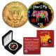 2019 Chinese New Year * YEAR OF THE PIG * 24K Gold Plated JFK Kennedy Half Dollar Coin with DELUXE BOX - PolyChrome